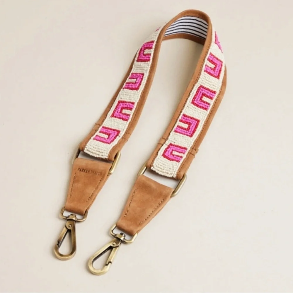 Parker Thatch Cross Your Heart Sling - Suede Pink and Strap - Picture 6 of 8